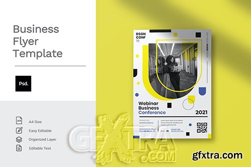 Business - Flyer Template Vol.52 H2SC5FG