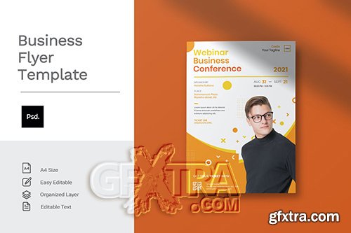 Business - Flyer Template Vol.51 9F4PBP4