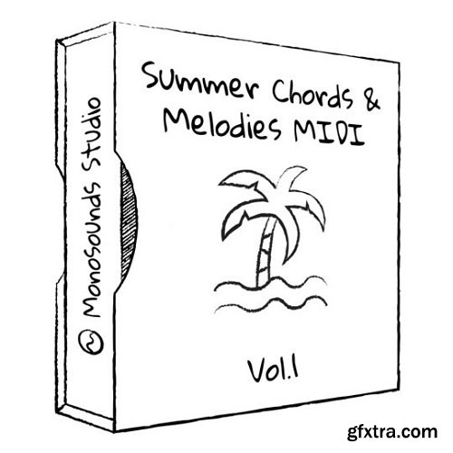 Monosounds Summer Midi & Music Loop Pack Vol 1 WAV MiDI