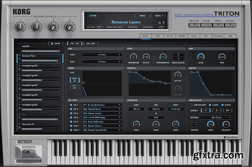 KORG TRITON Extreme v1.0.0