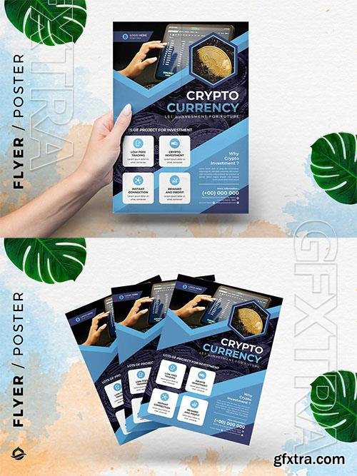 Crypto Currency Template Flyer - Event Poster 