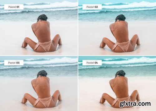 CreativeMarket - 4 Lightroom Presets PASTEL 4887548