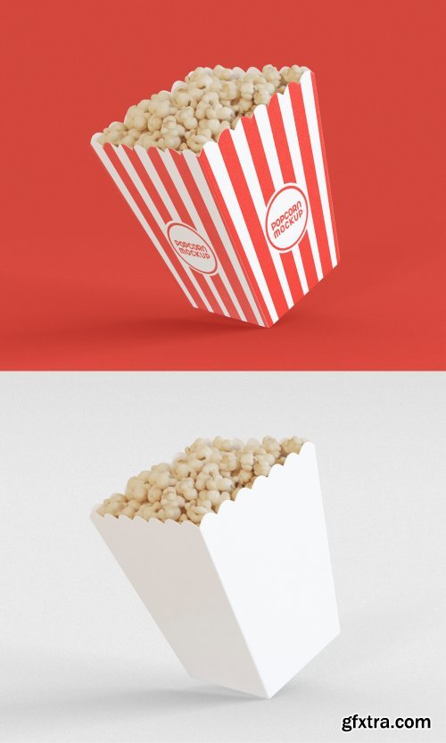 Cinema Popcorn Mockup