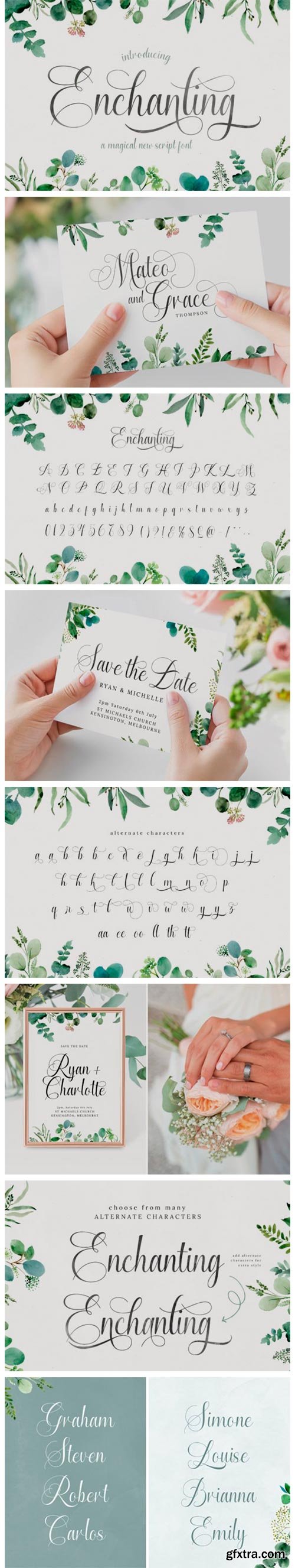 Enchanting Script Font