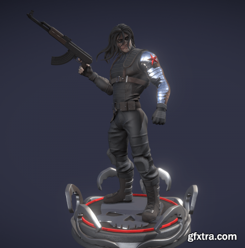 Winter Soldier Figure – 3D Print Model