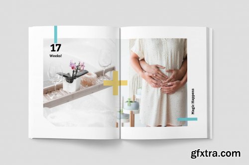 Pregnancy Photo Book Template