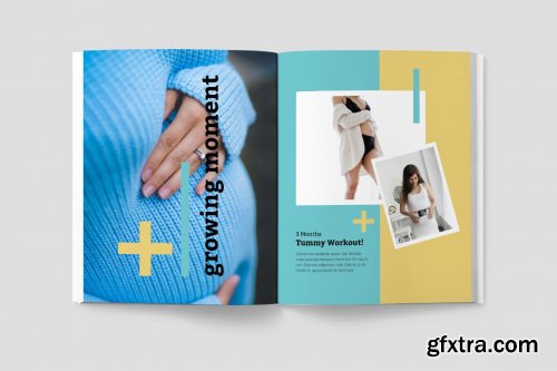 Pregnancy Photo Book Template