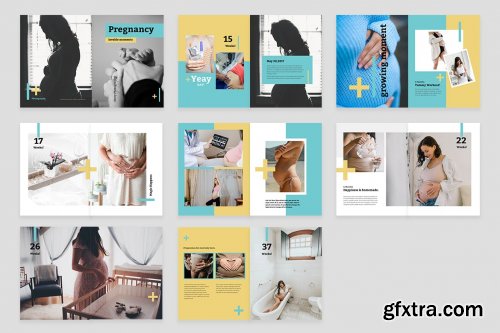 Pregnancy Photo Book Template