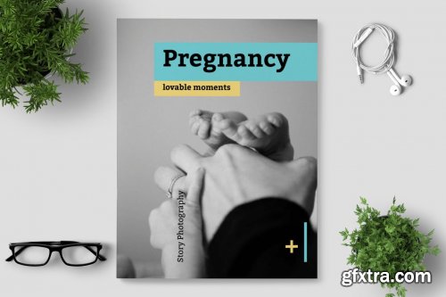 Pregnancy Photo Book Template