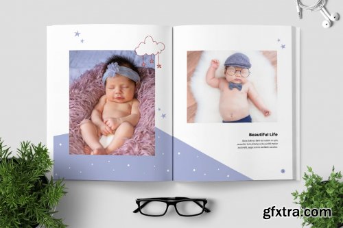 Baby Photo Book Template