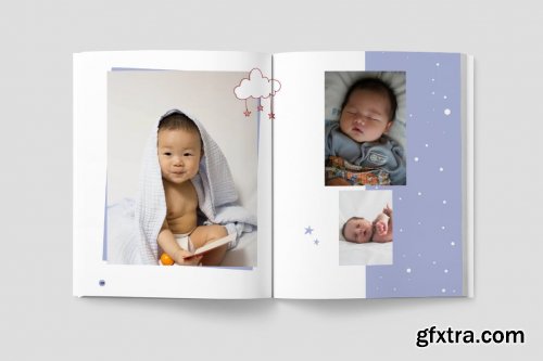 Baby Photo Book Template