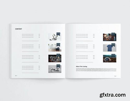 Square Product Catalogue / Brochure