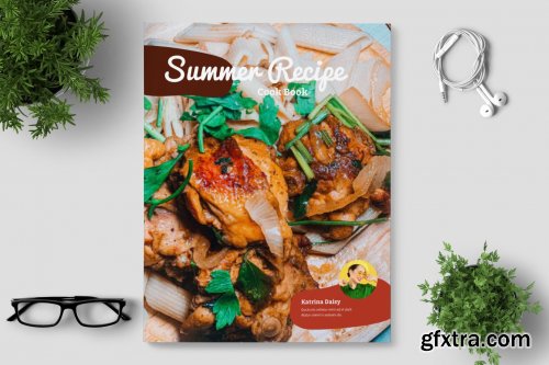 Summer Recipe Book Template