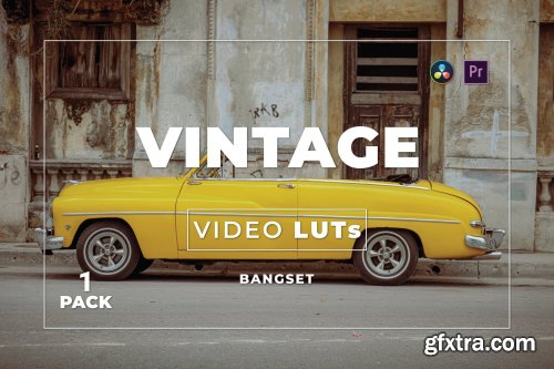 Bangset Vintage Pack 1 Video LUTs