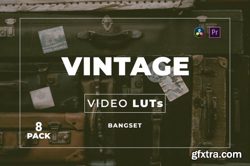 Bangset Vintage Pack 8 Video LUTs