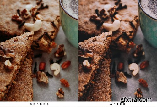 CreativeMarket - 10 Food Lightroom Presets 5808541