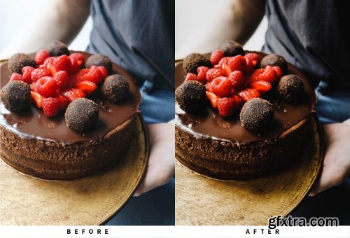 CreativeMarket - 10 Food Lightroom Presets 5808541