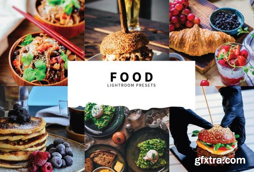 CreativeMarket - 10 Food Lightroom Presets 5808539