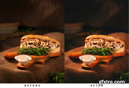 CreativeMarket - 10 Food Lightroom Presets 5808540