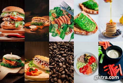 CreativeMarket - 10 Food Lightroom Presets 5808540