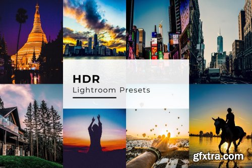 CreativeMarket - 10 HDR Pro Lightroom Presets 5386490