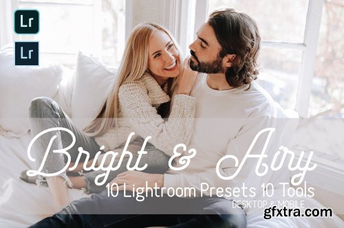 CreativeMarket - Bright & Airy Lightroom Presets 3505976