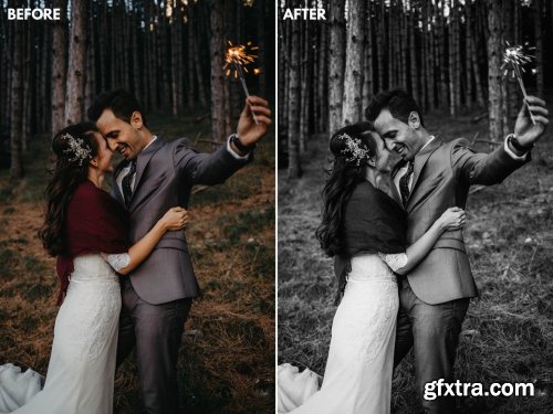 CreativeMarket - Wedding Lightroom Presets Bundle 6234156