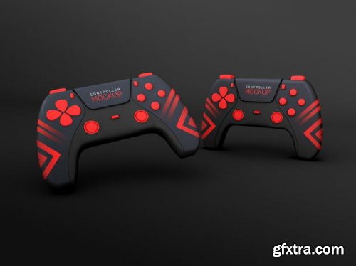 Gaming controller mockup