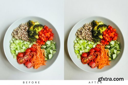 CreativeMarket - 10 Food Lightroom Presets 5386470