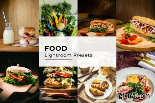 CreativeMarket - 10 Food Lightroom Presets 5386471