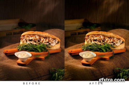 CreativeMarket - 10 Food Lightroom Presets 5386471