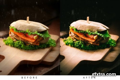 CreativeMarket - 10 Food Lightroom Presets 5386471