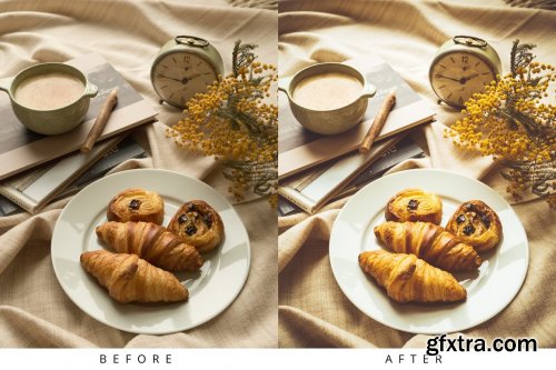 CreativeMarket - 10 Food Lightroom Presets 5386471