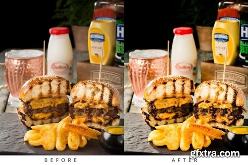 CreativeMarket - 10 Food Lightroom Presets 5386472