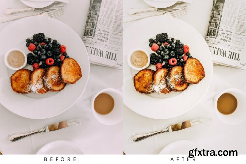 CreativeMarket - 10 Food Lightroom Presets 5386472