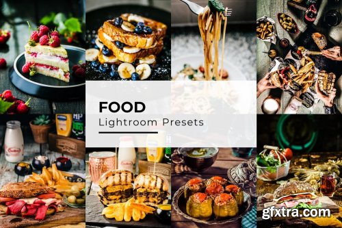 CreativeMarket - 10 Food Lightroom Presets 5386472