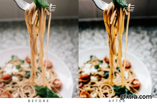 CreativeMarket - 10 Food Lightroom Presets 5386472