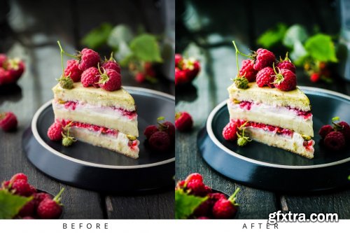 CreativeMarket - 10 Food Lightroom Presets 5386472