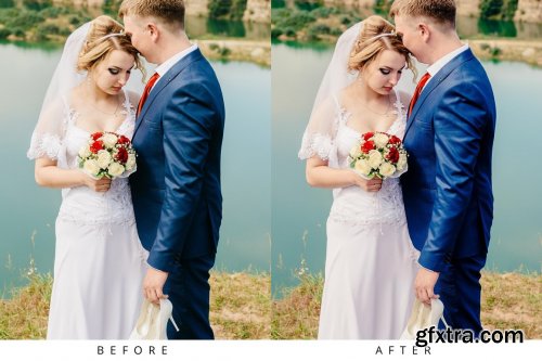 CreativeMarket - 10 Wedding Lightroom Presets 5383209