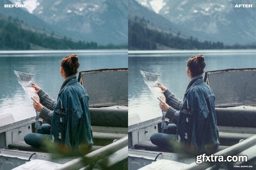 CreativeMarket - Retro Film LUT Presets Photoshop 6182608