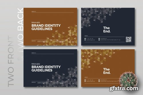 CreativeMarket - Minimalist Brand Identity Guidelines 5204502