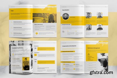 CreativeMarket - HR / Employee Handbook 5793826