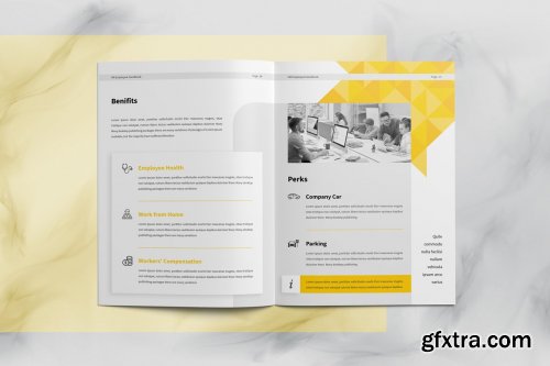 CreativeMarket - HR / Employee Handbook 5793826