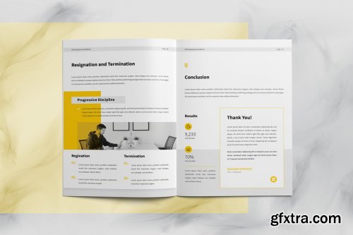 CreativeMarket - HR / Employee Handbook 5793826