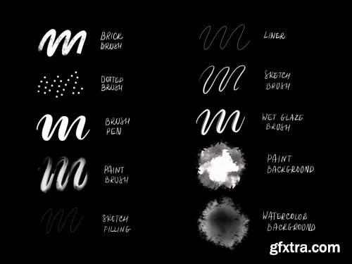 CreativeMarket - FineBrushes - Procreate brushset 5786334