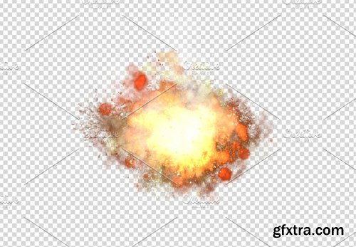 CreativeMarket - PS Gun Firing Brushes & Png Pack 6225317