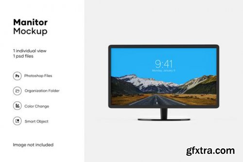 Monitor and TV mockup