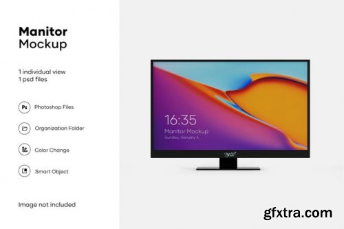 Monitor and TV mockup