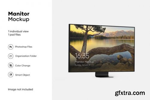 Monitor and TV mockup