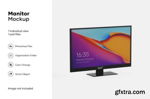 Monitor and TV mockup